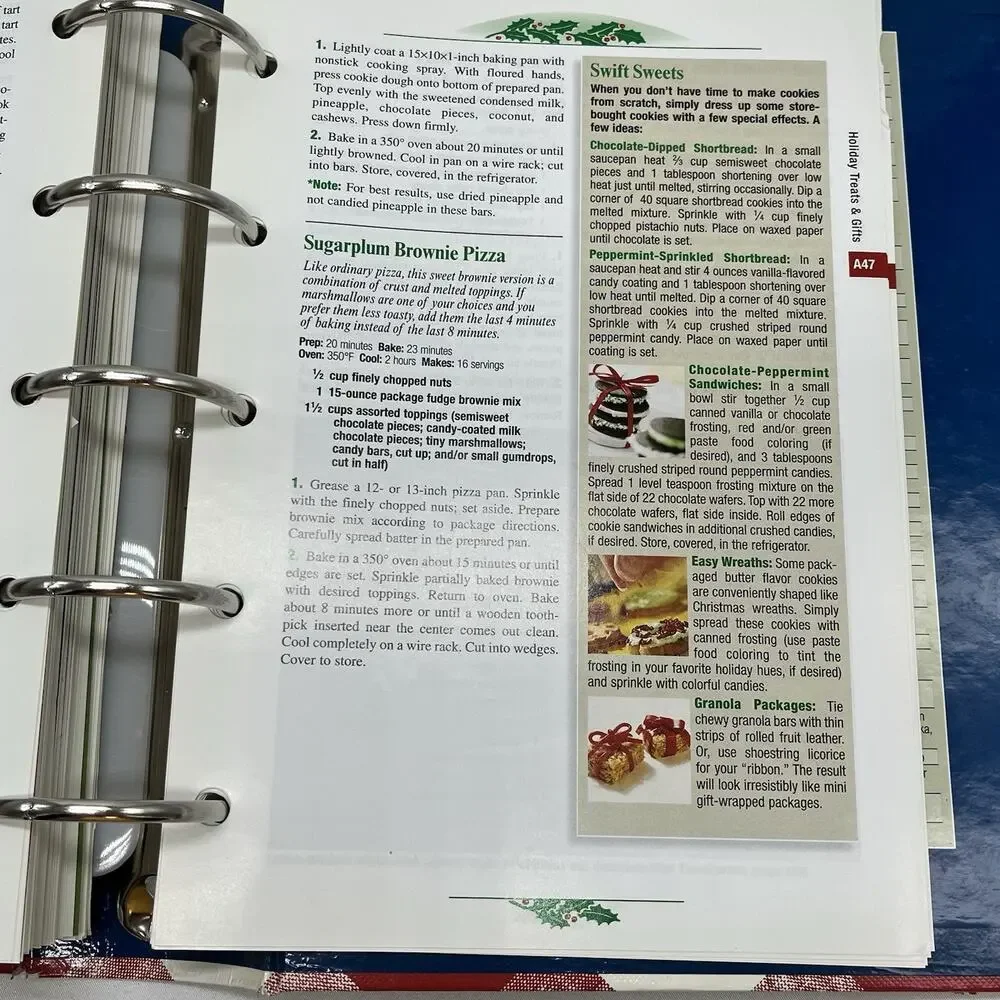Better Homes And Gardens New Cookbook 12th Edition 5 Ring Binder Hardcover 2003